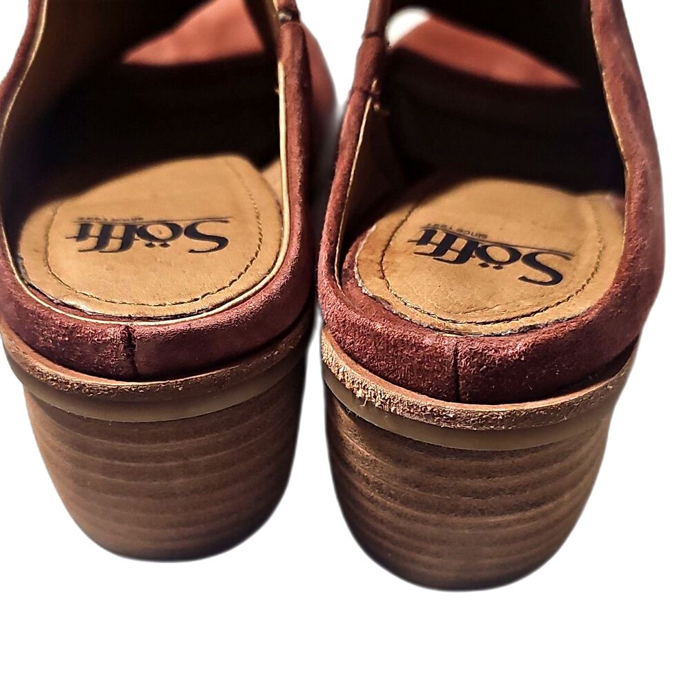 Sofft Women's Netta "Luggage" 8.5 Slide - Picture 3 of 9